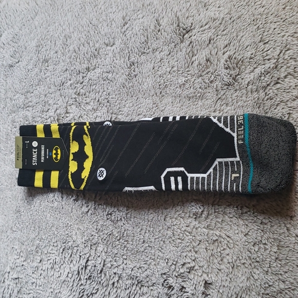 Stance Socks - Dark Knight Crew - Size Large